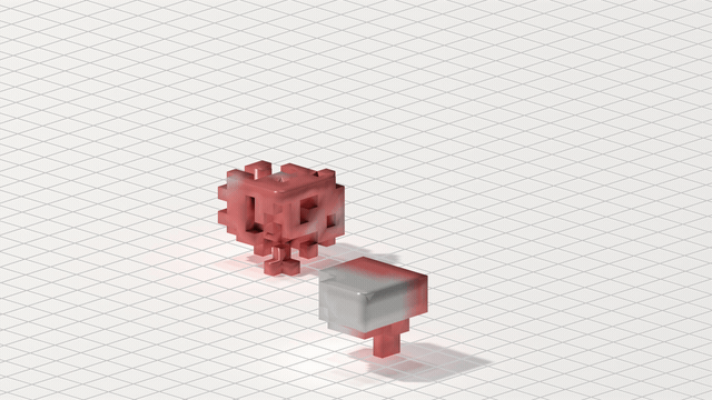 Basis-function versus per-voxel jumper animation
